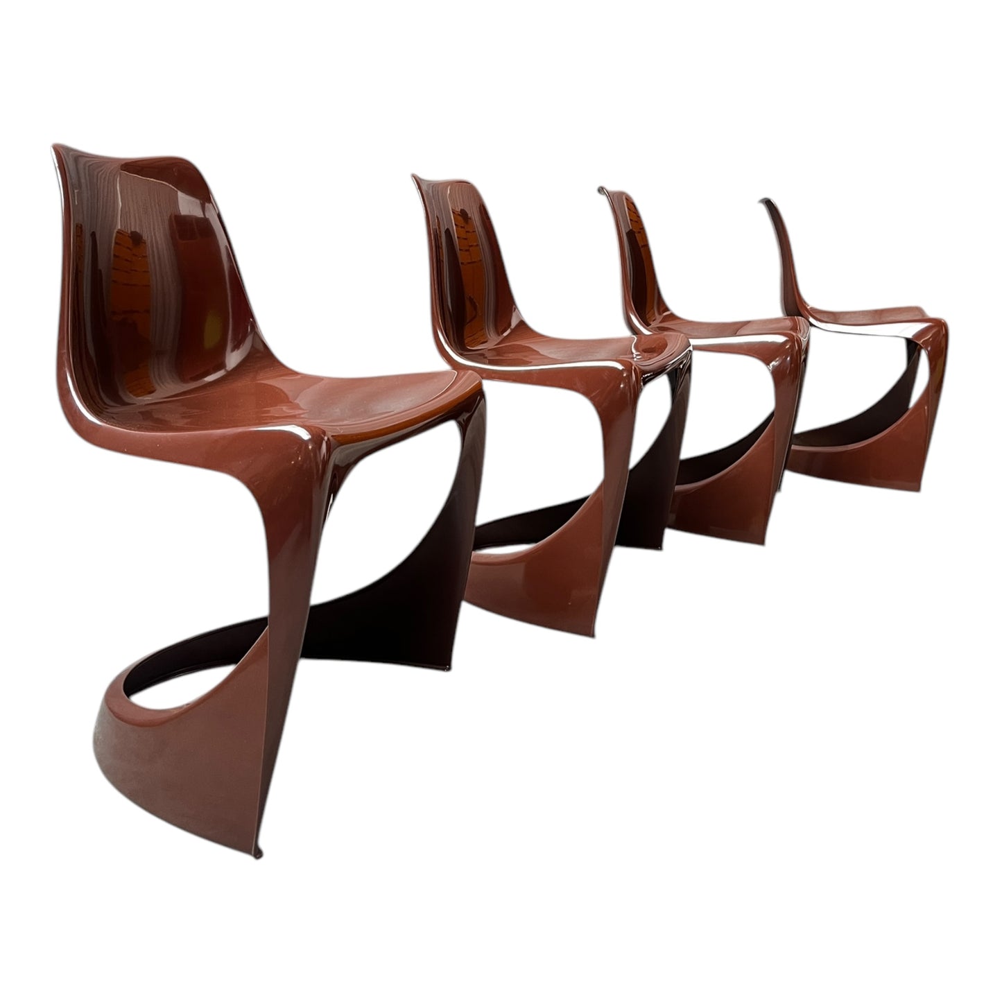Vier Design Stühle von Steen Østergaard