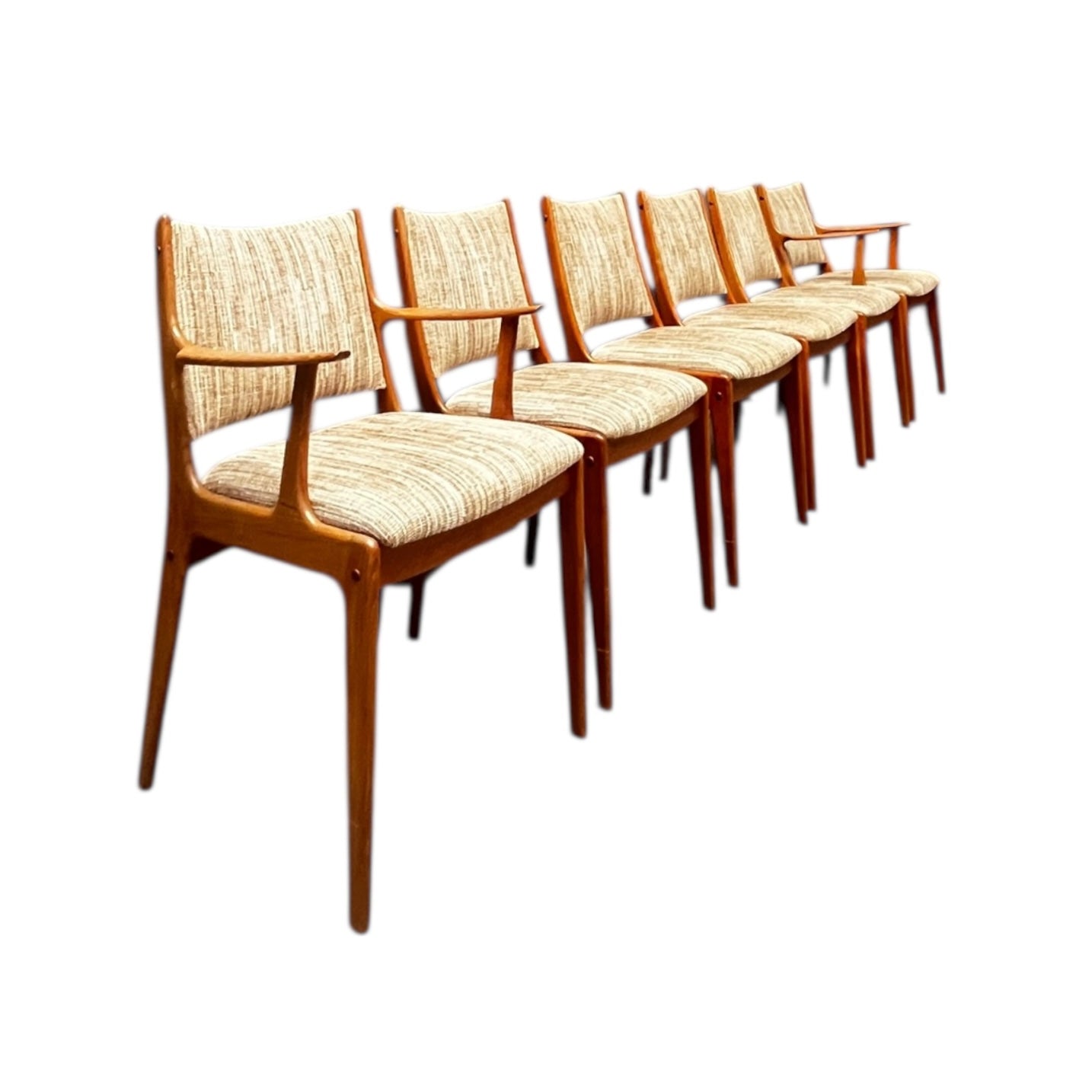 Set aus 6 Uldum Stühlen