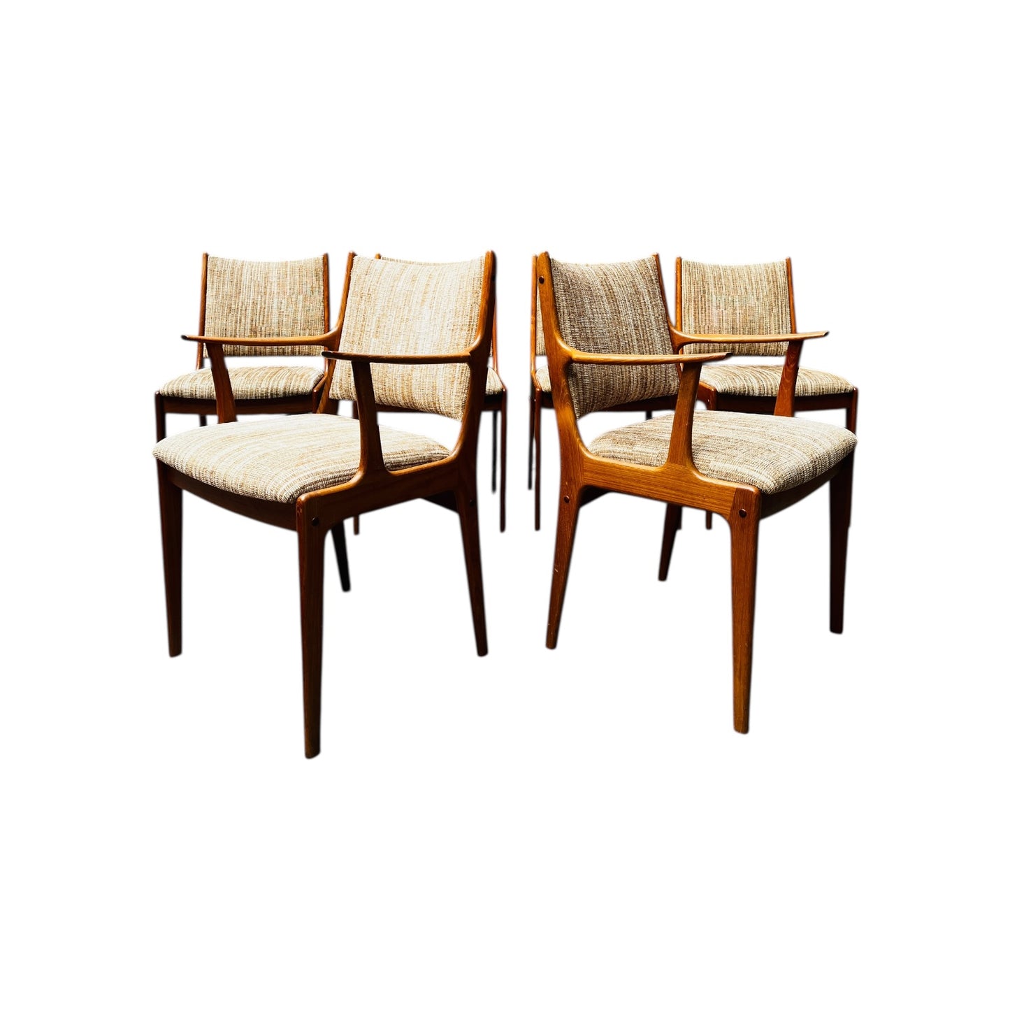 Set aus 6 Uldum Stühlen