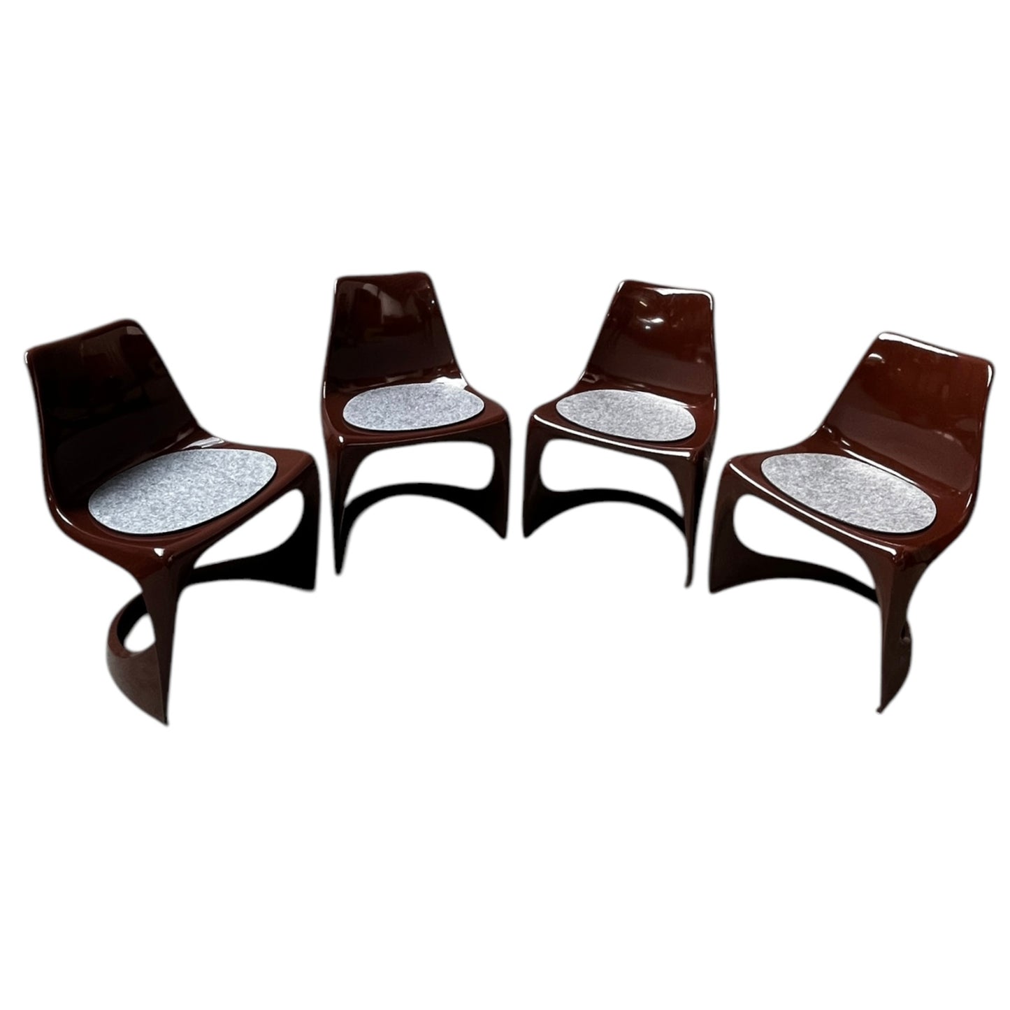 Vier Design Stühle von Steen Østergaard