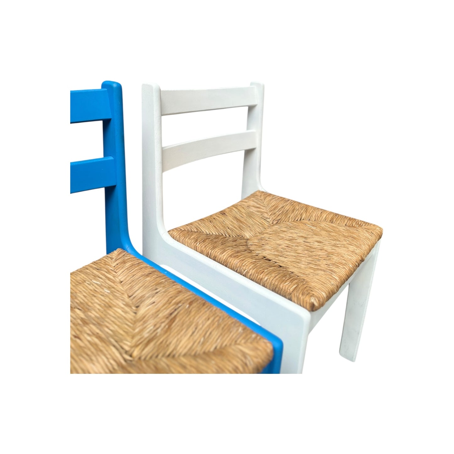 Set aus 5 Eichenholz Stühlen