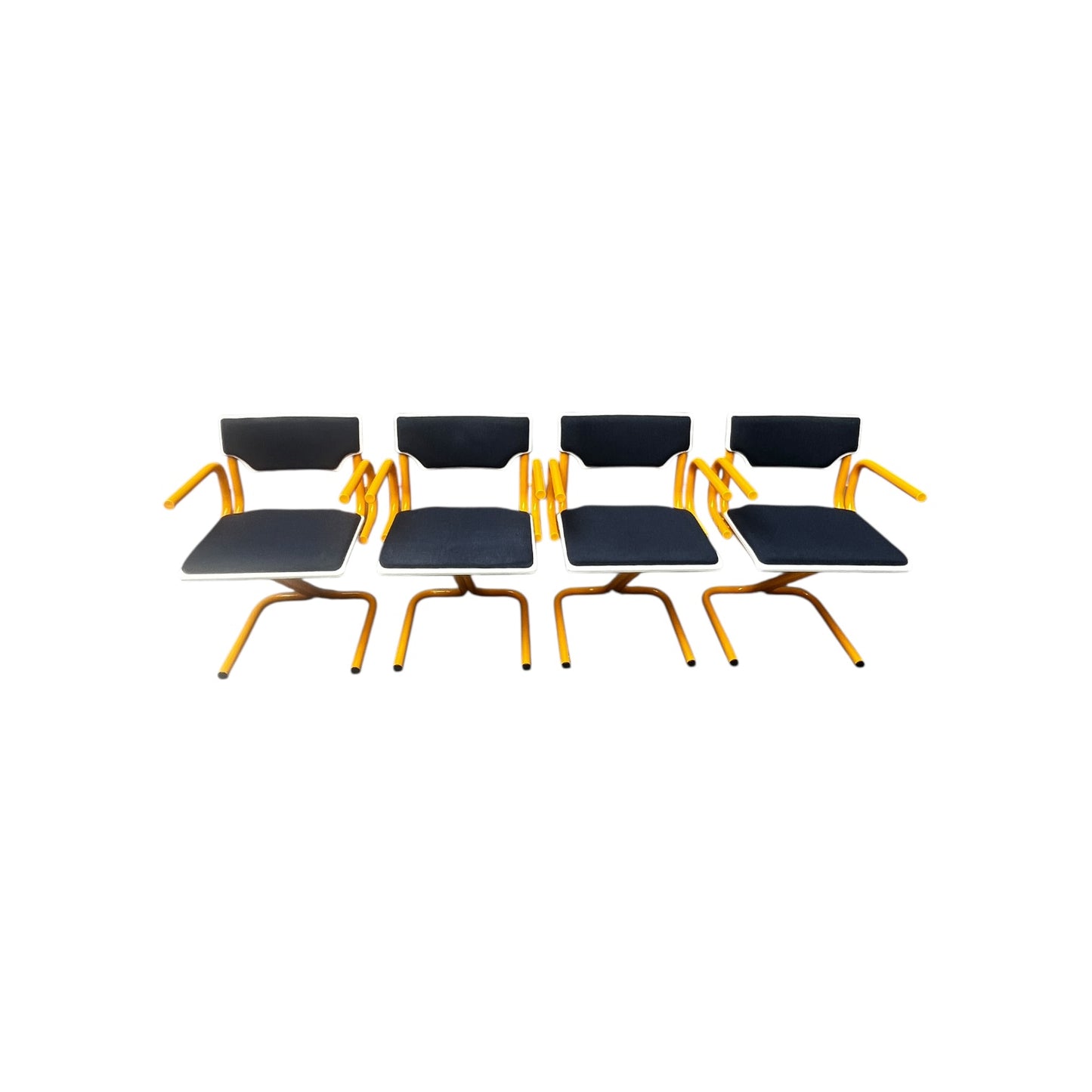 Set aus 4 Stühlen und Tisch