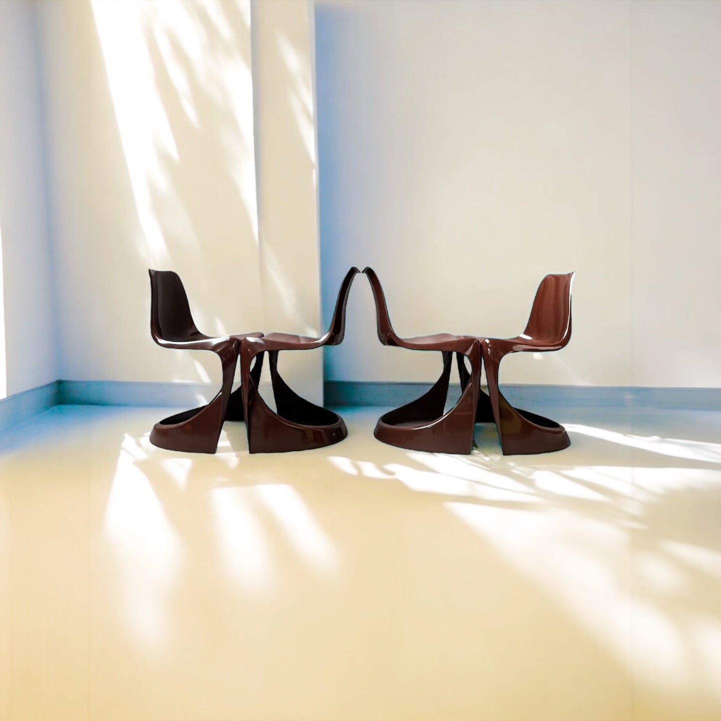 Vier Design Stühle von Steen Østergaard
