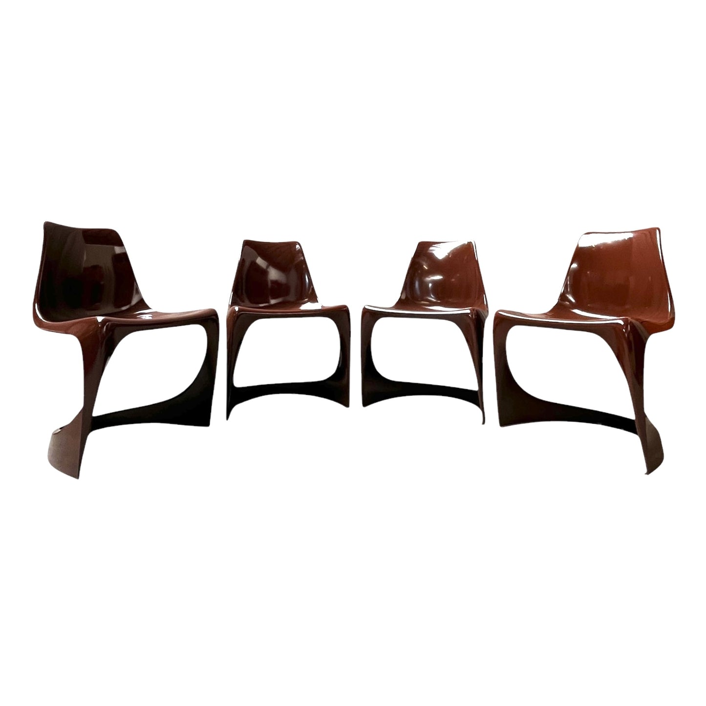 Vier Design Stühle von Steen Østergaard