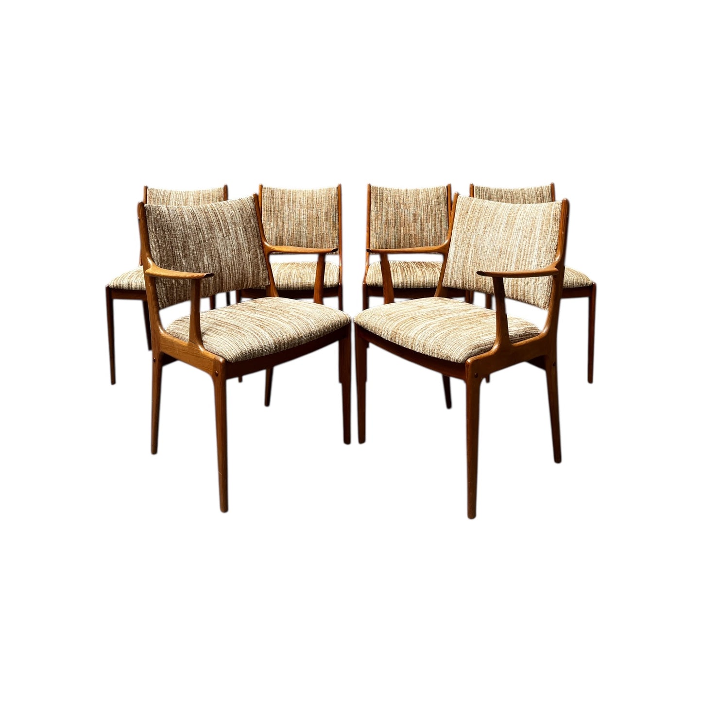 Set aus 6 Uldum Stühlen