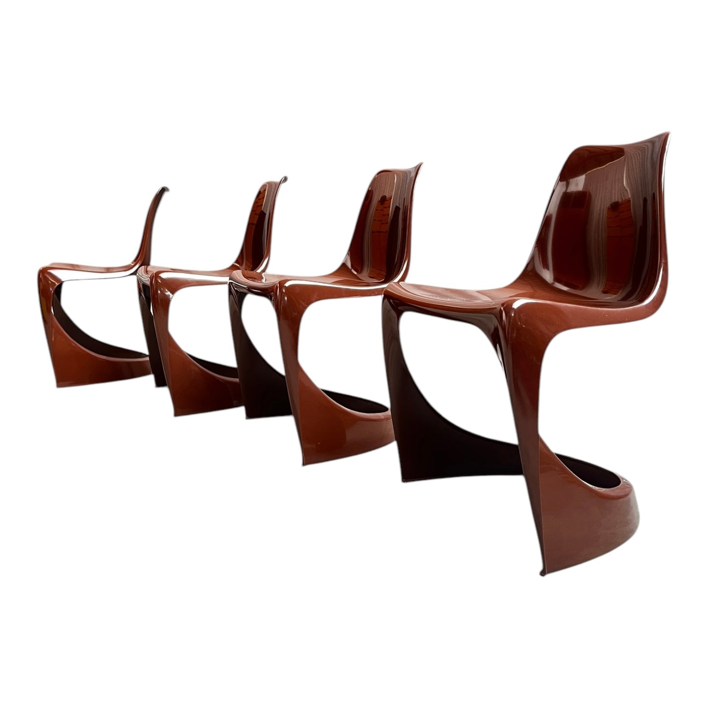 Vier Design Stühle von Steen Østergaard