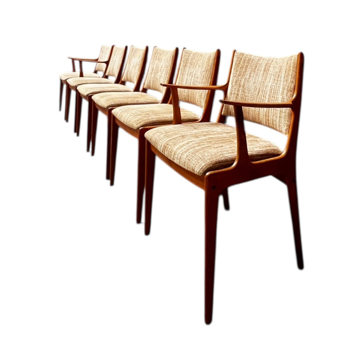 Set aus 6 Uldum Stühlen