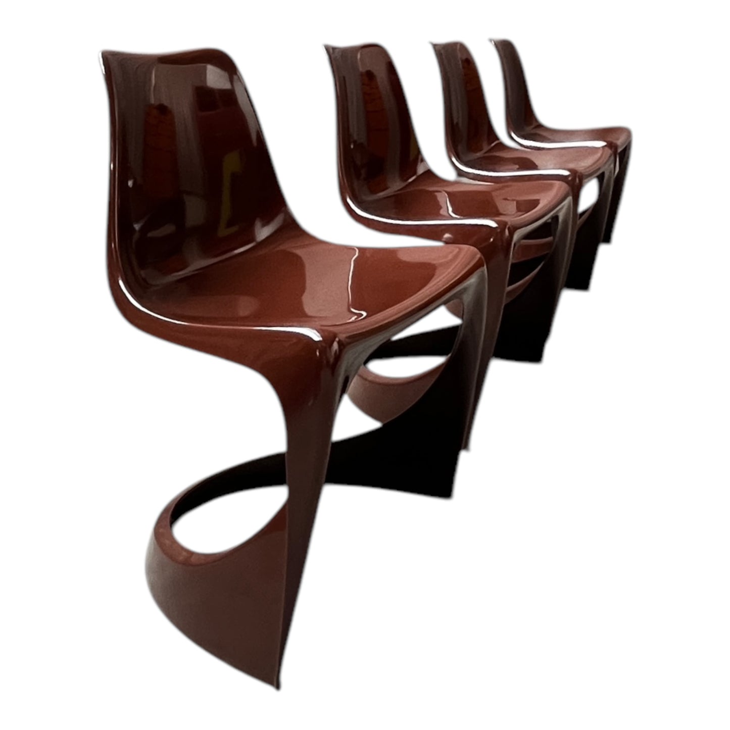 Vier Design Stühle von Steen Østergaard
